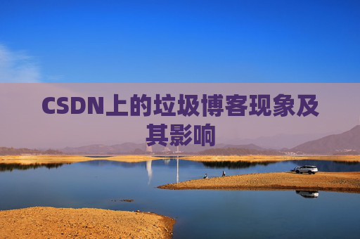 CSDN上的垃圾博客现象及其影响